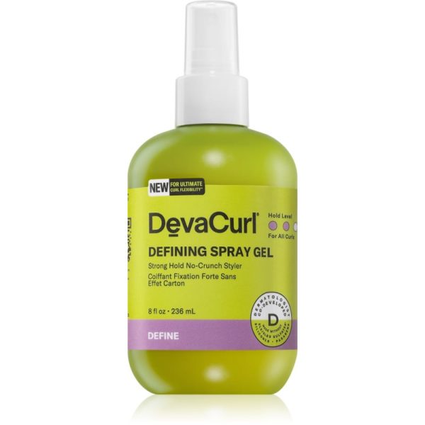 DevaCurl Define spray pentru fixare pentru par ondulat si cret 236 ml-ro
