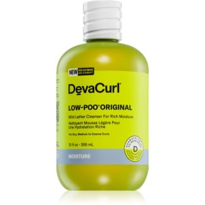 DevaCurl Low-Poo® Original sampon pentru curatare pentru par ondulat si cret 355 ml-Țena