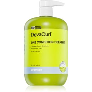 DevaCurl One Condition® Delight balsam light pentru par ondulat si cret 946 ml-Țena