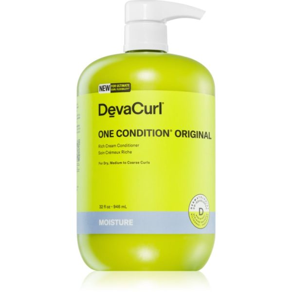 DevaCurl One Condition® Original balsam hidratant pentru par ondulat si cret 946 ml-Țena