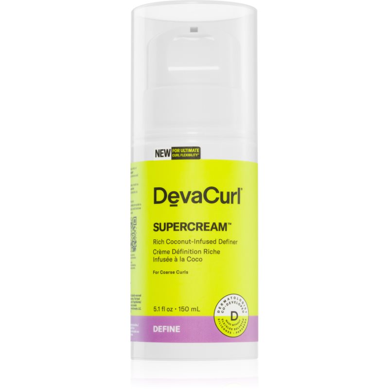 DevaCurl SuperCream crema puternic hidratanta pentru definire si modelare 150 ml-ro