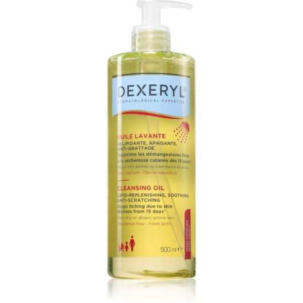 Dexeryl Cleansing oil ulei de curățare blând pentru piele foarte sensibila sau cu dermatita atopica 500 ml-Țena