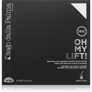 Diego dalla Palma Oh My Lift! Fresh Look Mask Eye Contour&Forehead mască textilă pentru contururile faciale