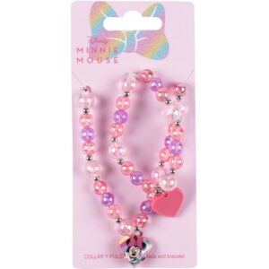 Disney Minnie Necklace and Bracelet set pentru copii 2 buc-ro