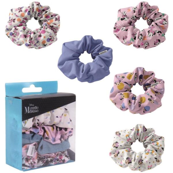 Disney Minnie Scrunchies inel de par invizibil pentru copii 5 buc-ro