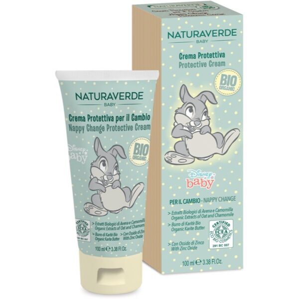Disney Naturaverde Baby Protective Cream crema de zi protectoare crema-tratament impotriva iritatiilor provocate de scutece 100 ml-ro