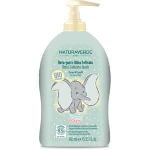Disney Naturaverde Baby Ultra Delicate Wash 2 in 1 gel de dus si sampon pentru nou-nascuti si copii 400 ml-Țena