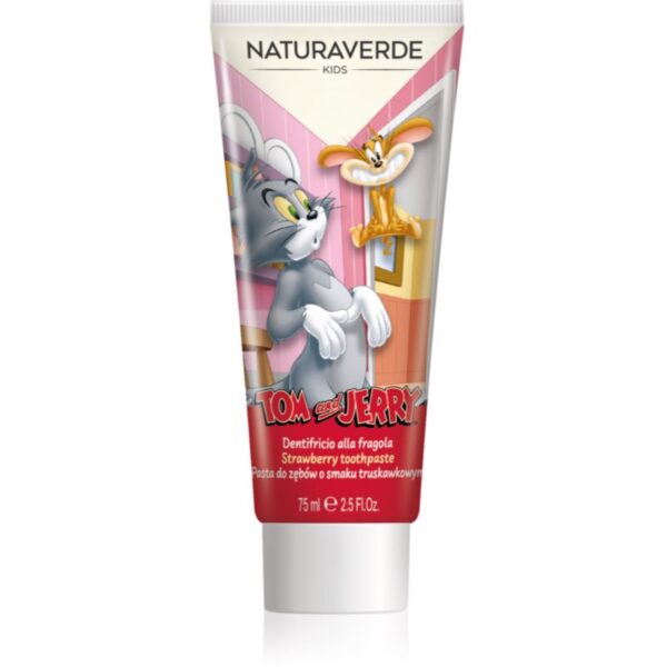 Disney Tom & Jerry Toothpaste Pasta de dinti pentru copii. Strawberry 75 ml-ro