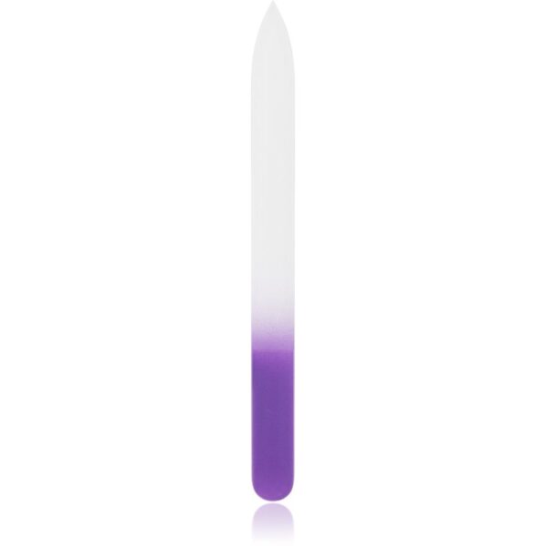 Diva & Nice Cosmetics Accessories File pila de unghii din sticla mare Violet 1 buc-Țena