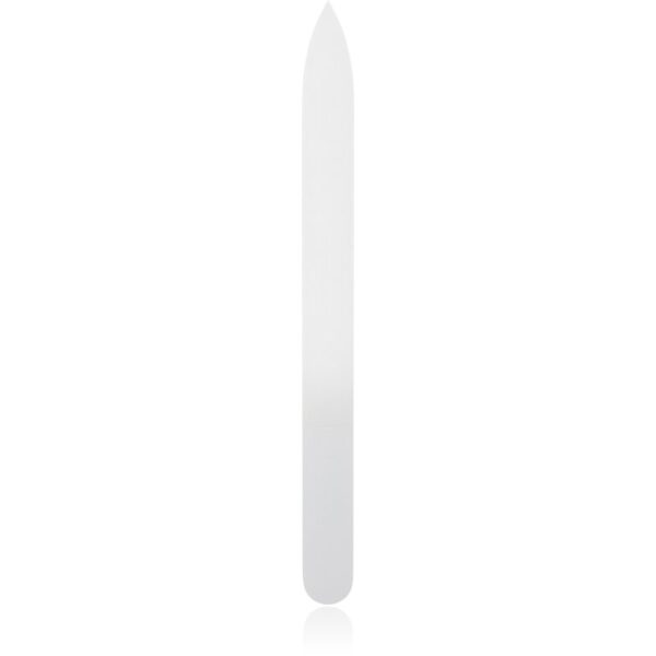 Diva & Nice Cosmetics Accessories File pila de unghii din sticla mare White 1 buc-Țena