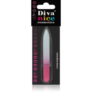 Diva & Nice Cosmetics Accessories pila de unghii din sticla mic Pink 1 buc-Țena