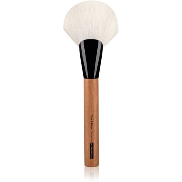 Diva & Nice Cosmetics Professional pensulă în formă de evantai MAX 224/2 1 buc-Țena