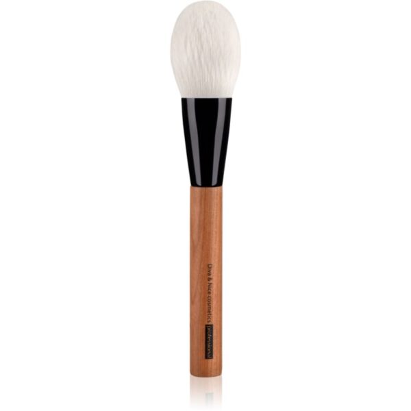 Diva & Nice Cosmetics Professional pensula pentru aplicarea pudrei MAX 224/1 1 buc-Țena