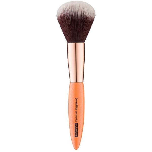 Diva & Nice Cosmetics Professional pensula pentru aplicarea pudrei MAX 530/01 1 buc-Țena