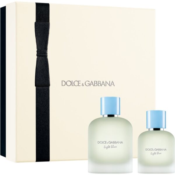 Dolce&Gabbana Light Blue Pour Homme EDT Duo Gift Set NEW set cadou pentru bărbați-ro