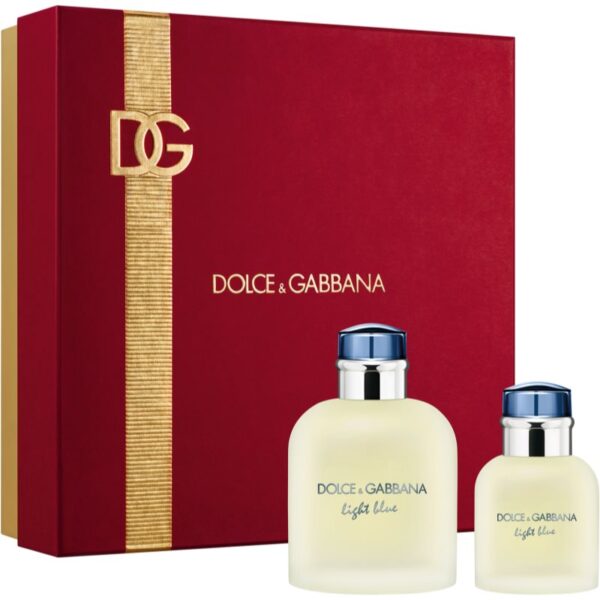 Dolce&Gabbana Light Blue Pour Homme EDT Gift Set set cadou pentru bărbați-Țena