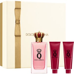 Dolce&Gabbana Q by Dolce&Gabbana EDP Trio Gift Set set cadou pentru femei-Țena