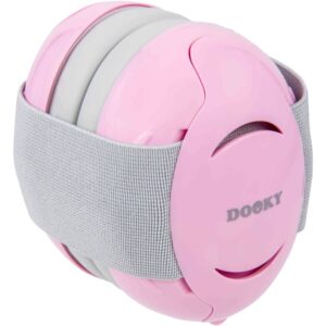 Dooky Baby Ear Protection BABY 0-36m protecții pentru auz pentru copii Pink 1 buc-ro