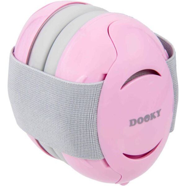 Dooky Baby Ear Protection BABY 0-36m protecții pentru auz pentru copii Pink 1 buc-ro