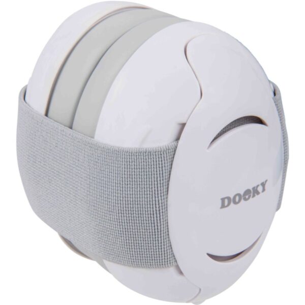 Dooky Baby Ear Protection BABY 0-36m protecții pentru auz pentru copii White 1 buc-ro