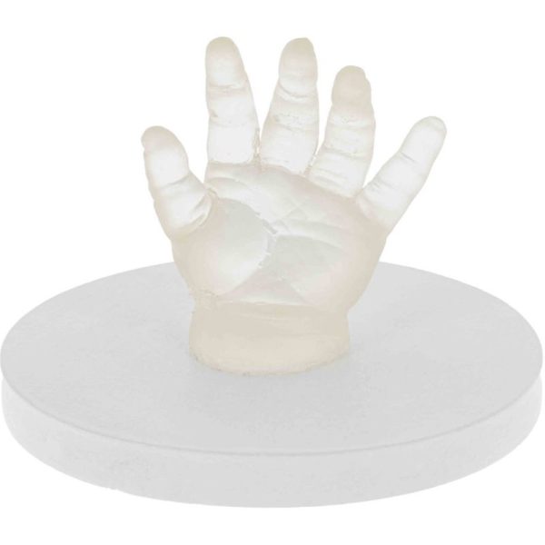 Dooky Crystal Memories 3D Handprint & Footprint set de mulaj pentru amprentele bebelușului 1 buc-ro