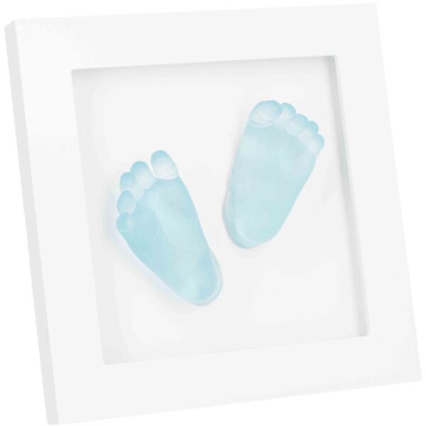 Dooky Crystal Memories DeLuxe 3D Frame Handprint & Footprint set de mulaj pentru amprentele bebelușului 1 buc-ro