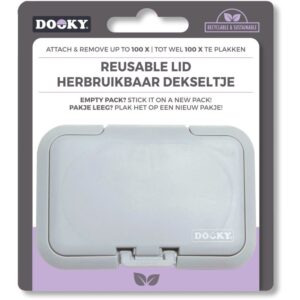 Dooky Reusable Lid Grey Card 1 buc-ro