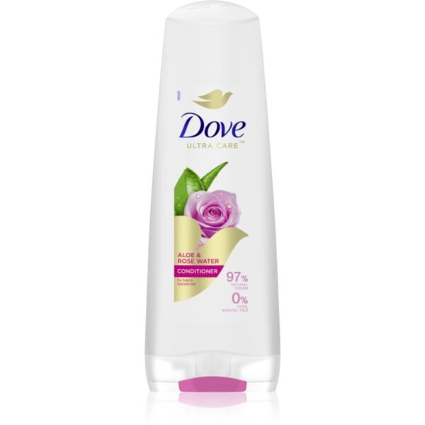 Dove Aloe & Rose Water balsam pentru hidratare si stralucire 350 ml-Țena