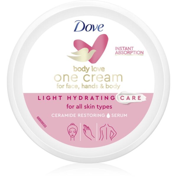 Dove Body Love crema cu textura usoara corp si fata 250 ml-Țena