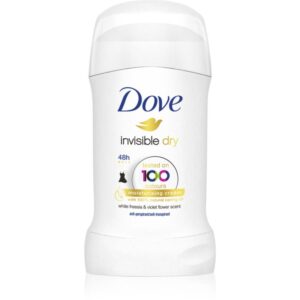 Dove Invisible Dry Antiperspirant deodorant solid împotriva petelor albe 48 de ore 40 ml-ro