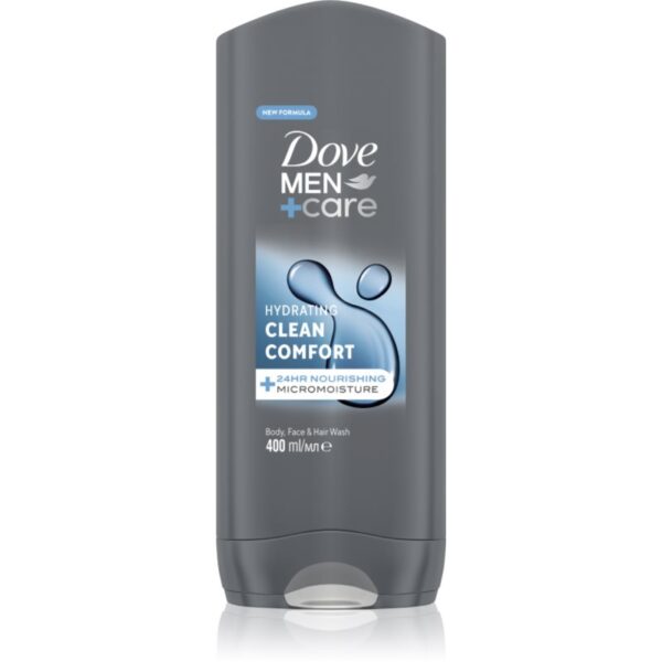 Dove Men+Care Clean Comfort Gel de duș pentru bărbați 400 ml-ro