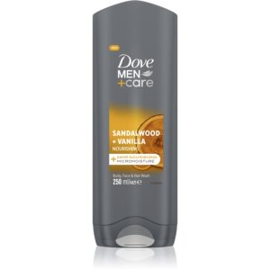 Dove Men+Care Sandalwood&Vanilla gel de duș 3 in 1 pentru bărbați 250 ml-ro