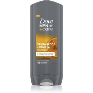Dove Men+Care Sandalwood&Vanilla gel de duș 3 in 1 pentru bărbați 400 ml-ro