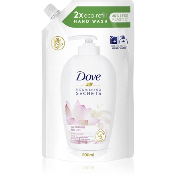 Dove Nourishing Secrets Glowing Ritual Săpun lichid pentru mâini rezervă 500 ml-ro