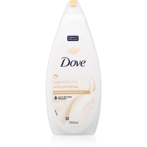 Dove Precious Silk Shower Gel gel de duș pentru piele neteda si delicata 750 ml-Țena