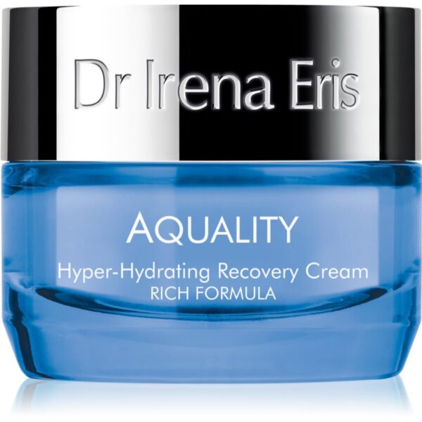 Dr Irena Eris Aquality Hyper-Hydrating Recovery Cream Rich Formula crema puternic hidratanta antirid 50 ml-ro
