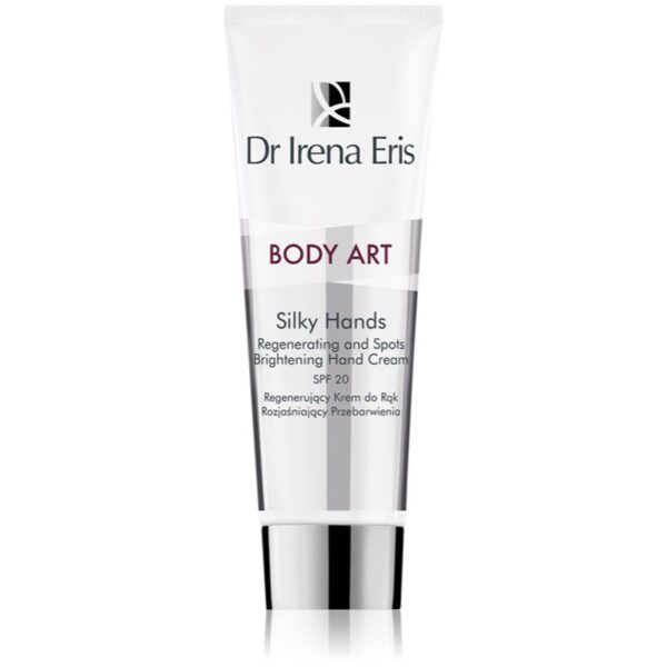 Dr Irena Eris Body Art Silky Hands Cremă de mâini regeneratoare SPF 20 75 ml-Țena