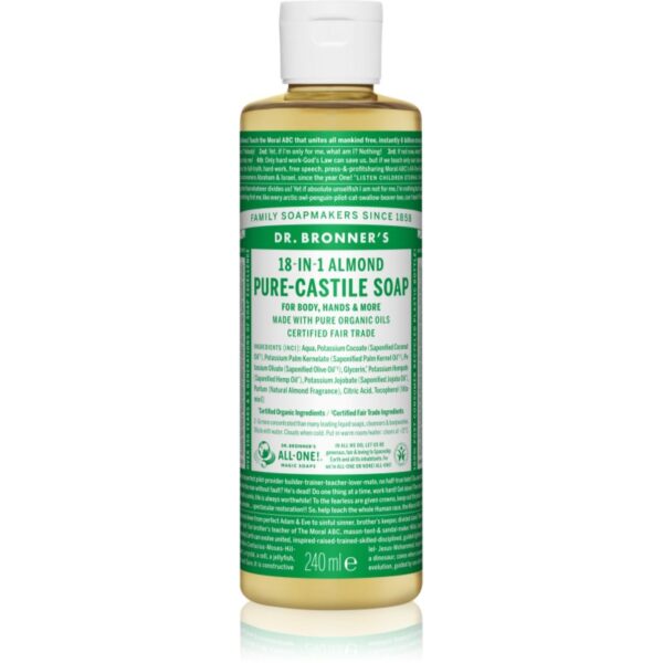 Dr. Bronner’s Almond săpun lichid universal 240 ml-Țena