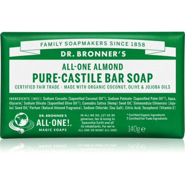 Dr. Bronner’s Almond săpun solid 140 g-ro