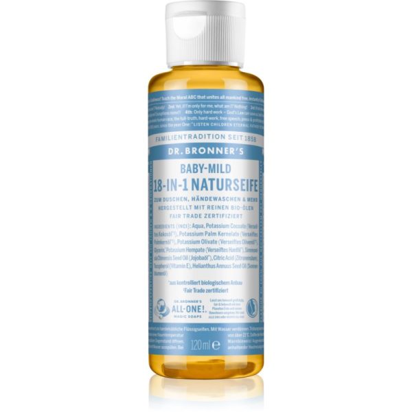 Dr. Bronner’s Baby-Mild săpun lichid universal fara parfum 120 ml-ro