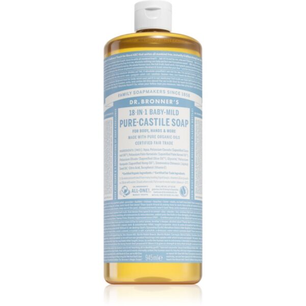 Dr. Bronner’s Baby-Mild săpun lichid universal fara parfum 945 ml-ro