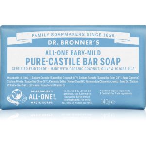 Dr. Bronner’s Baby-Mild săpun solid fara parfum 140 g-ro