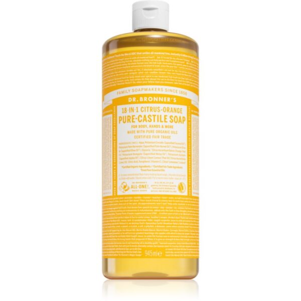 Dr. Bronner’s Citrus & Orange săpun lichid universal 945 ml-ro