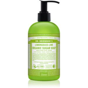 Dr. Bronner’s Lemongrass & Lime săpun lichid pentru corp si par 355 ml-ro