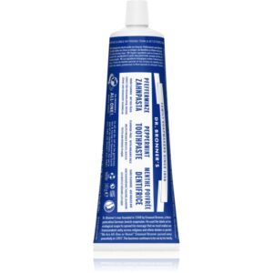 Dr. Bronner’s Peppermint pasta de dinti albitoare fara Fluor 105 ml-ro