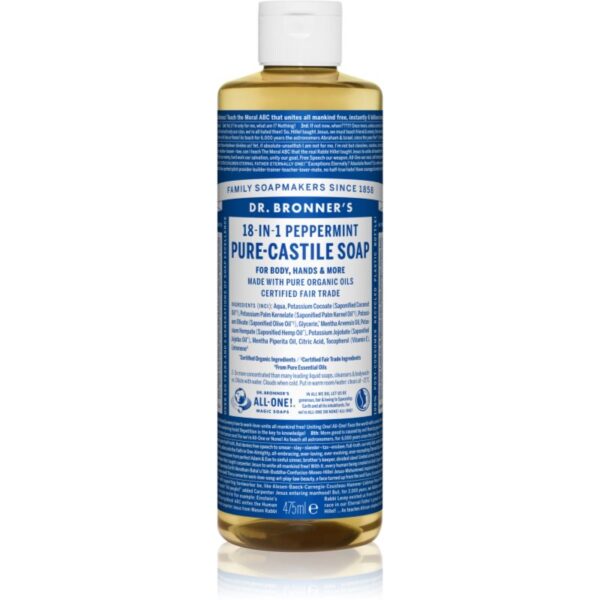 Dr. Bronner’s Peppermint săpun lichid universal 475 ml-ro