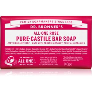 Dr. Bronner’s Rose săpun solid 140 g-ro