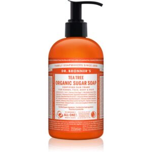 Dr. Bronner’s Tea Tree săpun lichid pentru corp si par 355 ml-ro