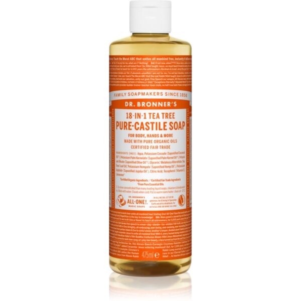 Dr. Bronner’s Tea Tree săpun lichid universal 475 ml-ro
