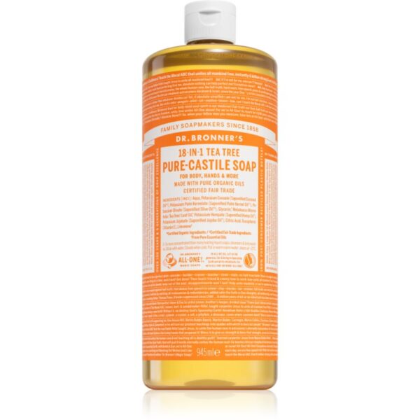 Dr. Bronner’s Tea Tree săpun lichid universal 945 ml-ro